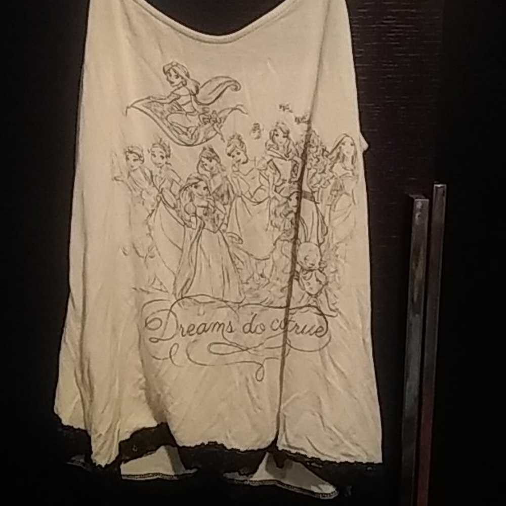 Disney princesses tank top